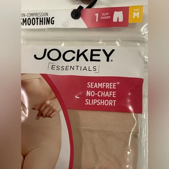🔴 3/$12 Jockey Seamless Beige No Chafe Slipshorts! NEW! Size Medium. - Picture 6 of 9